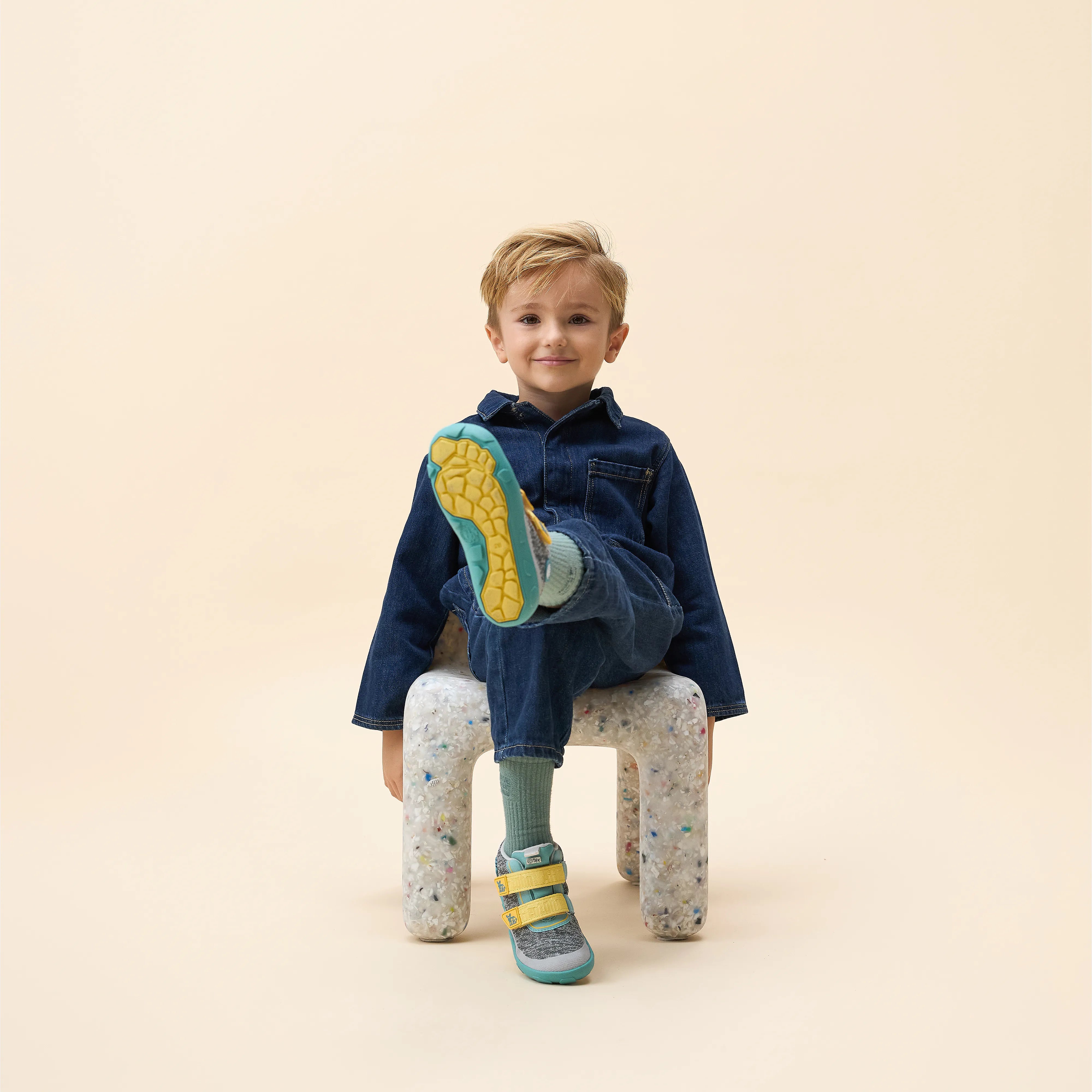 Affenzahn Low Boot Knit Happy – Rhino