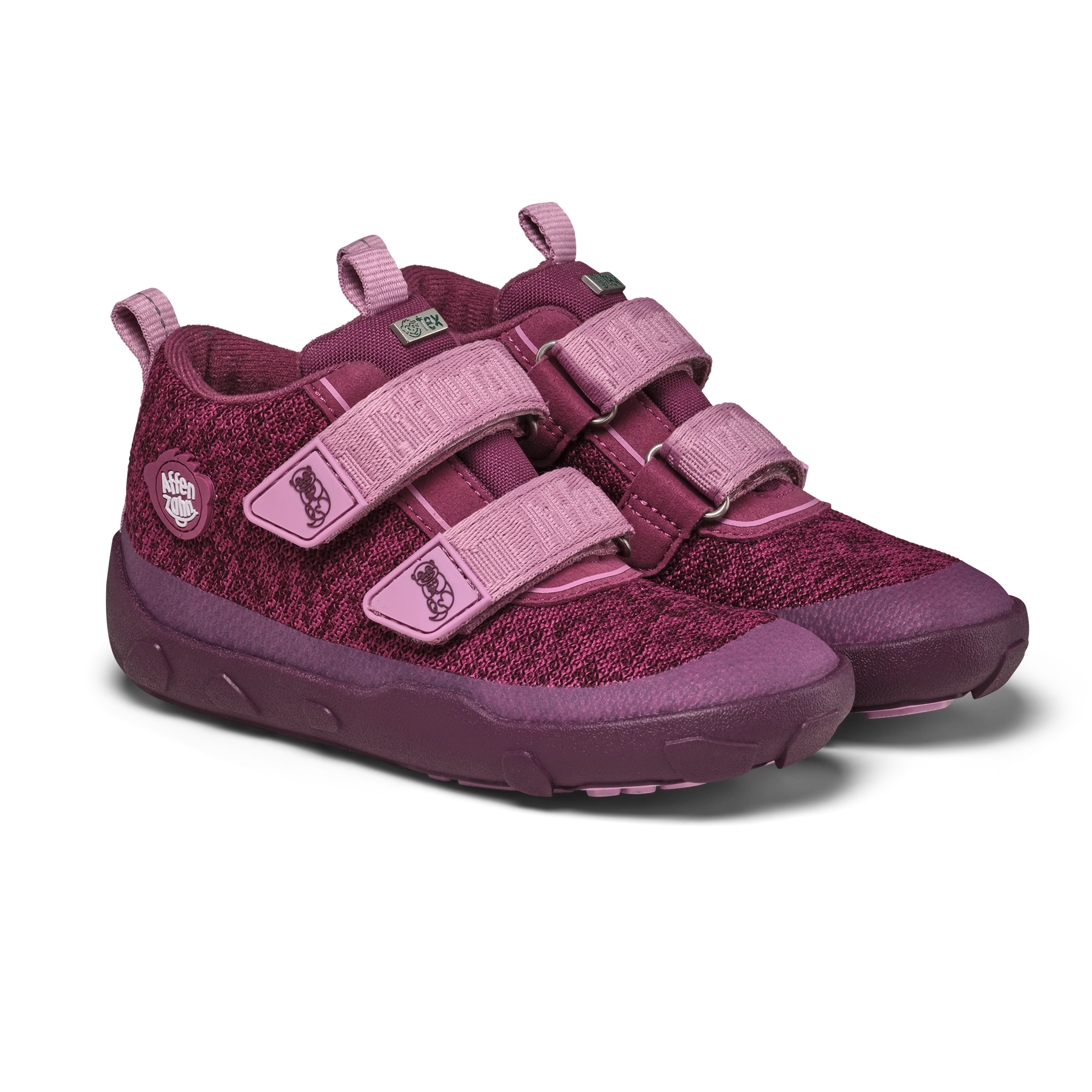 Affenzahn Low Boot Knit Happy – Otter