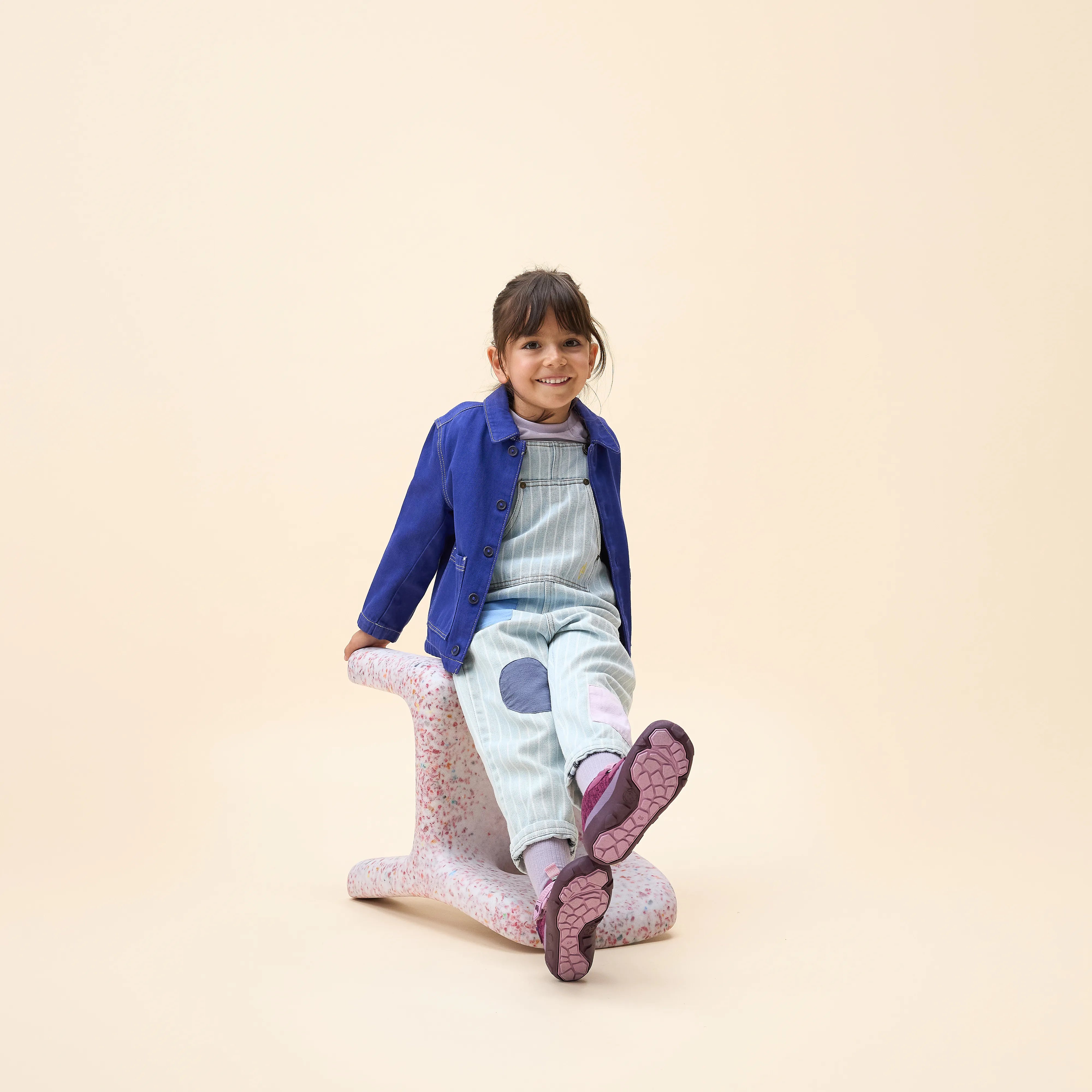 Affenzahn Low Boot Knit Happy – Otter