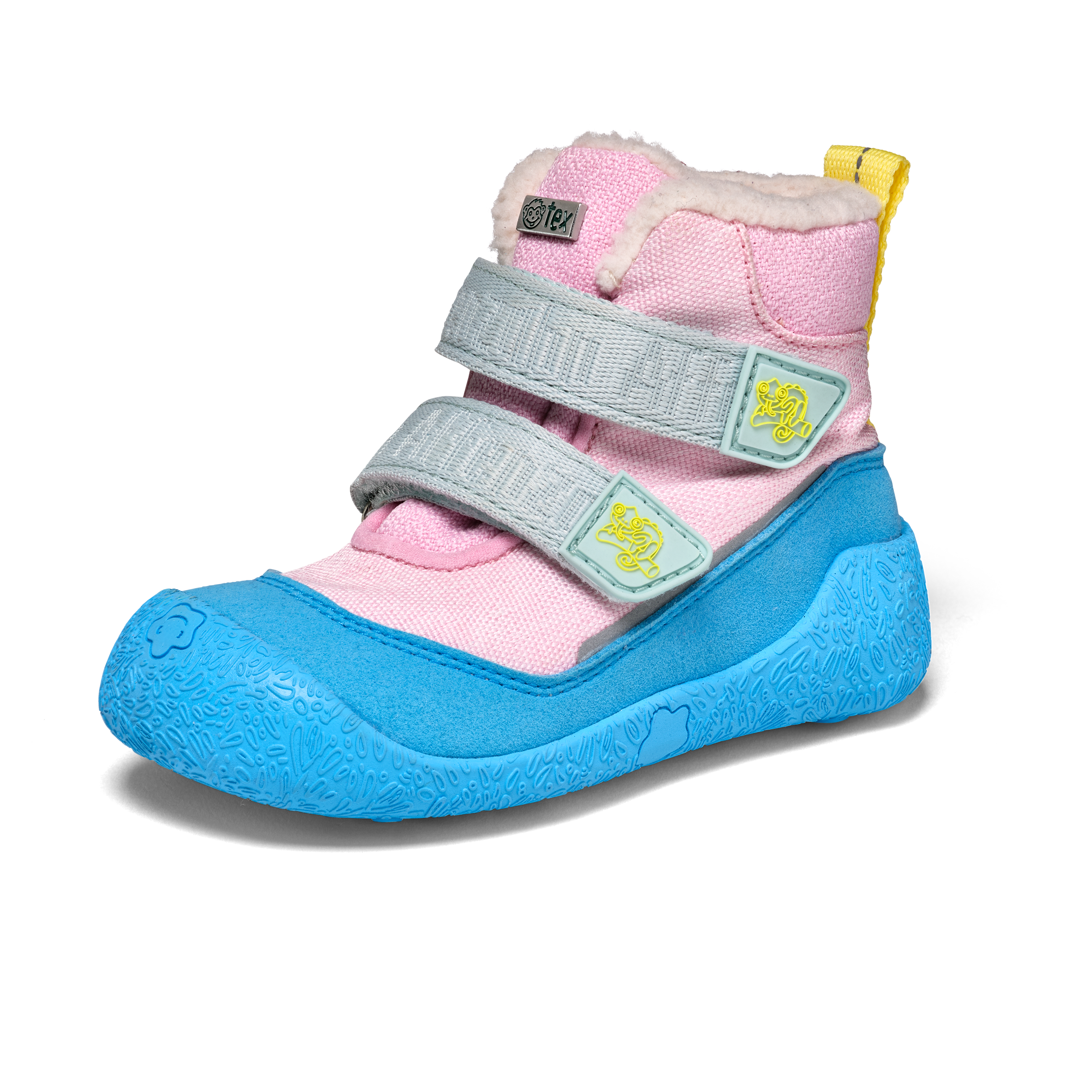 Affenzahn Prewalker Midboot Vegan Snuggy – Chameleon