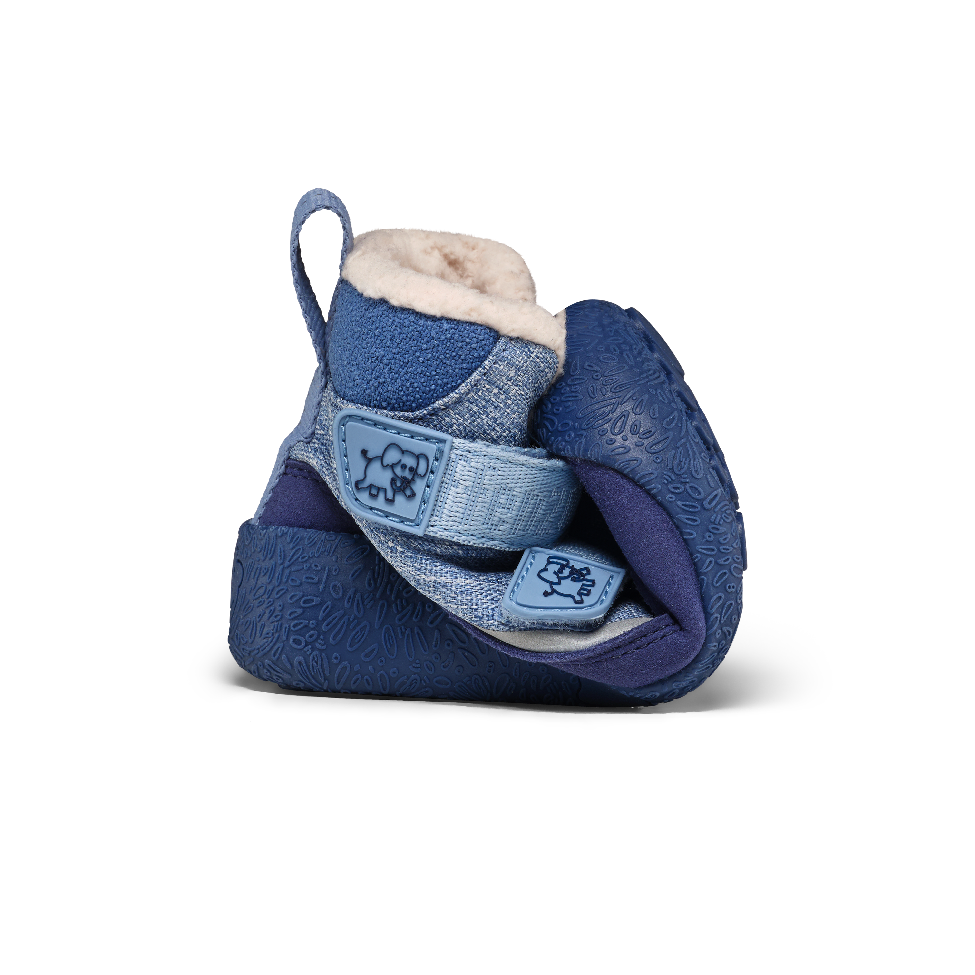 Affenzahn Prewalker Midboot Vegan Snuggy – Elephant