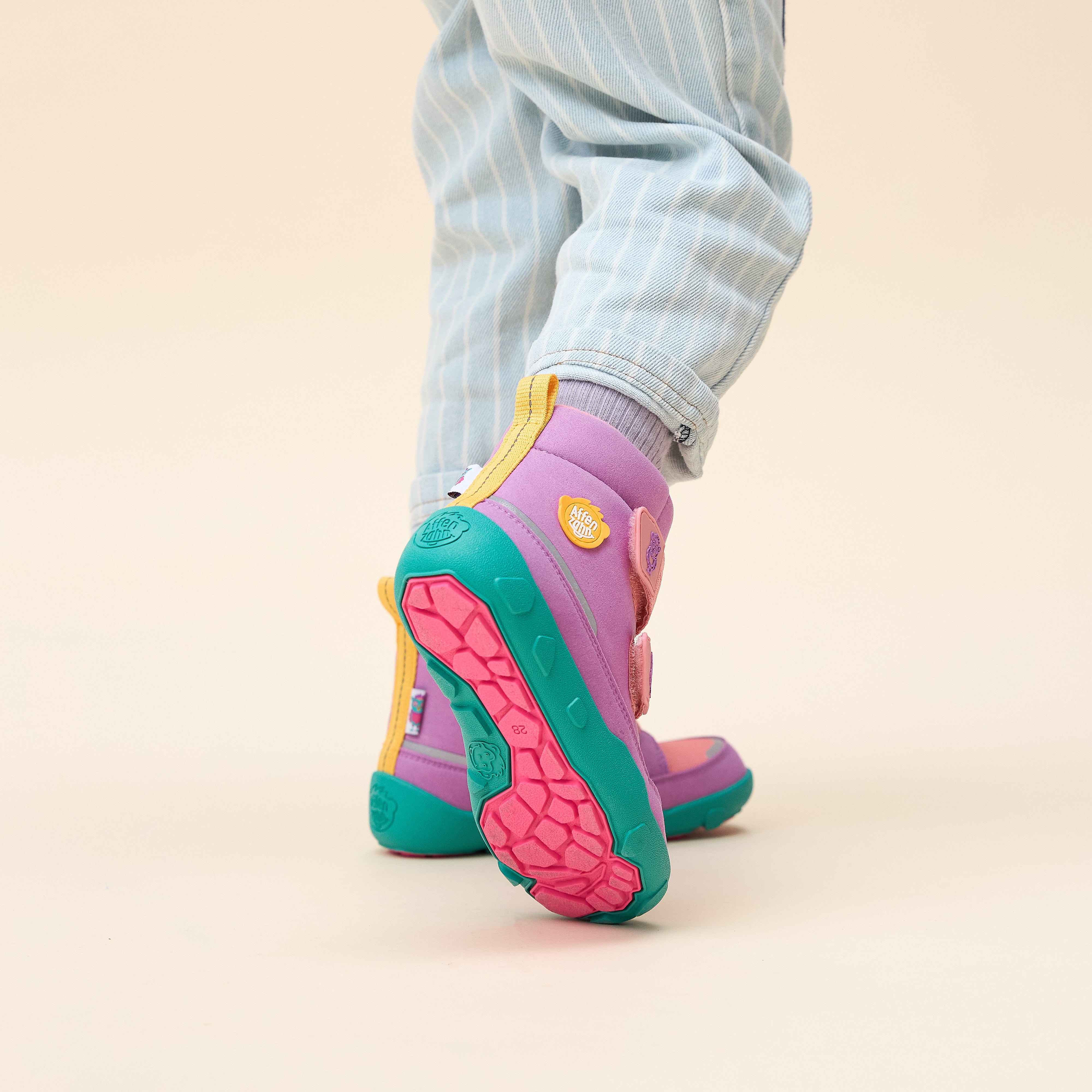 Affenzahn Mid Boot Vegan Comfy – Octopus