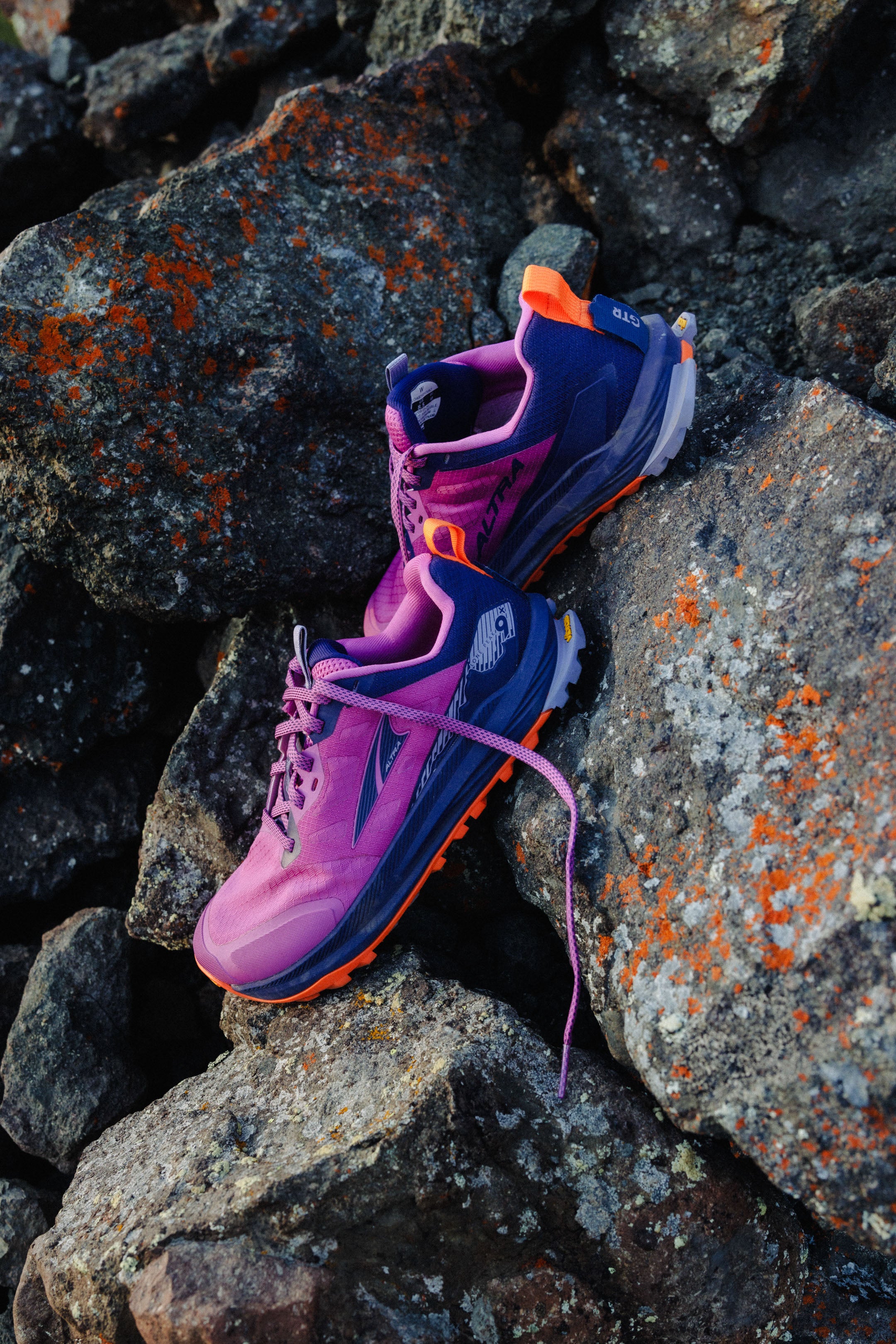 Altra Lone Peak 9+ Womens – Purple/Orange