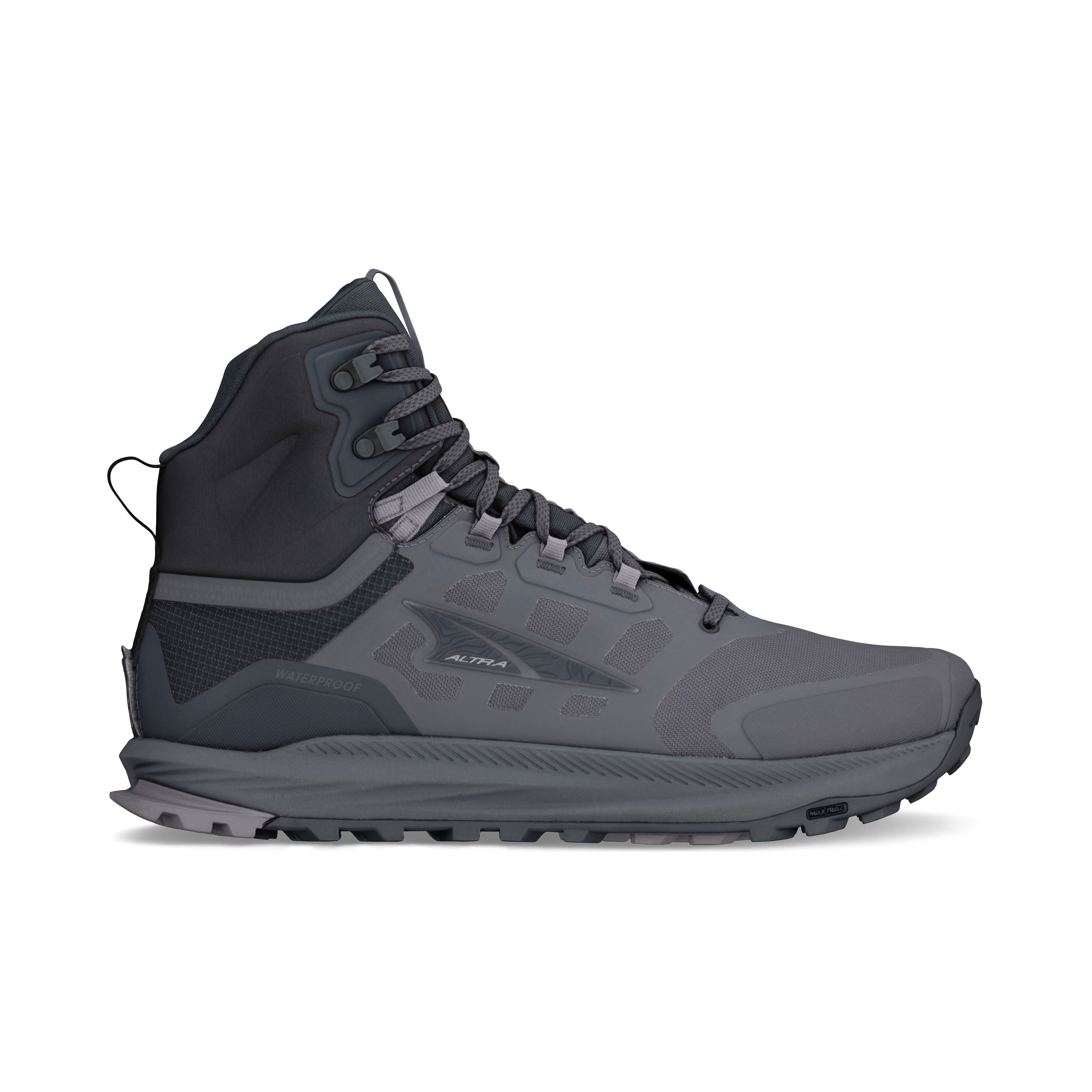 Altra Lone Peak 9 Waterproof Mid Mens – Black/Gray