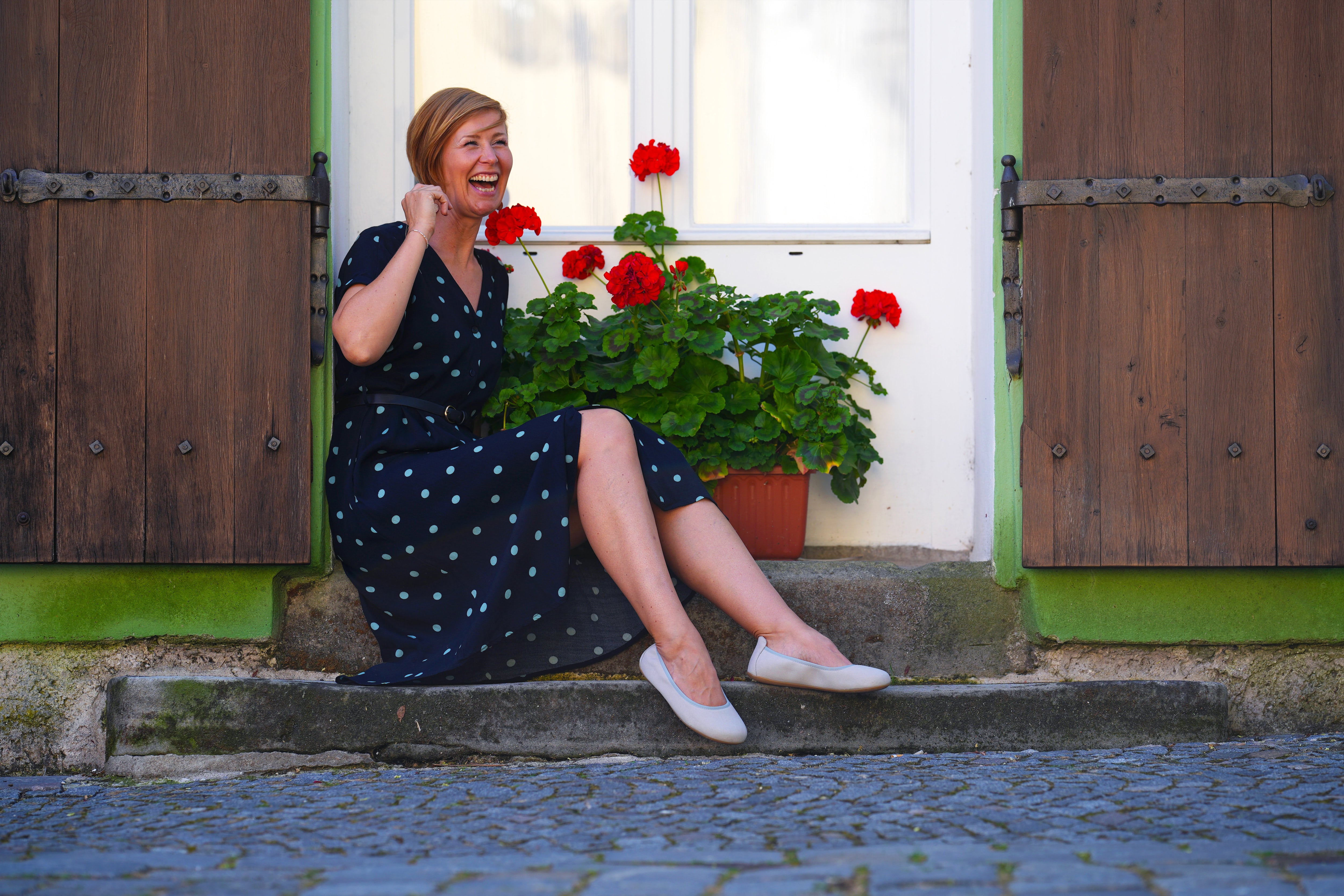 Aylla Ballerina Womens – Light Grey