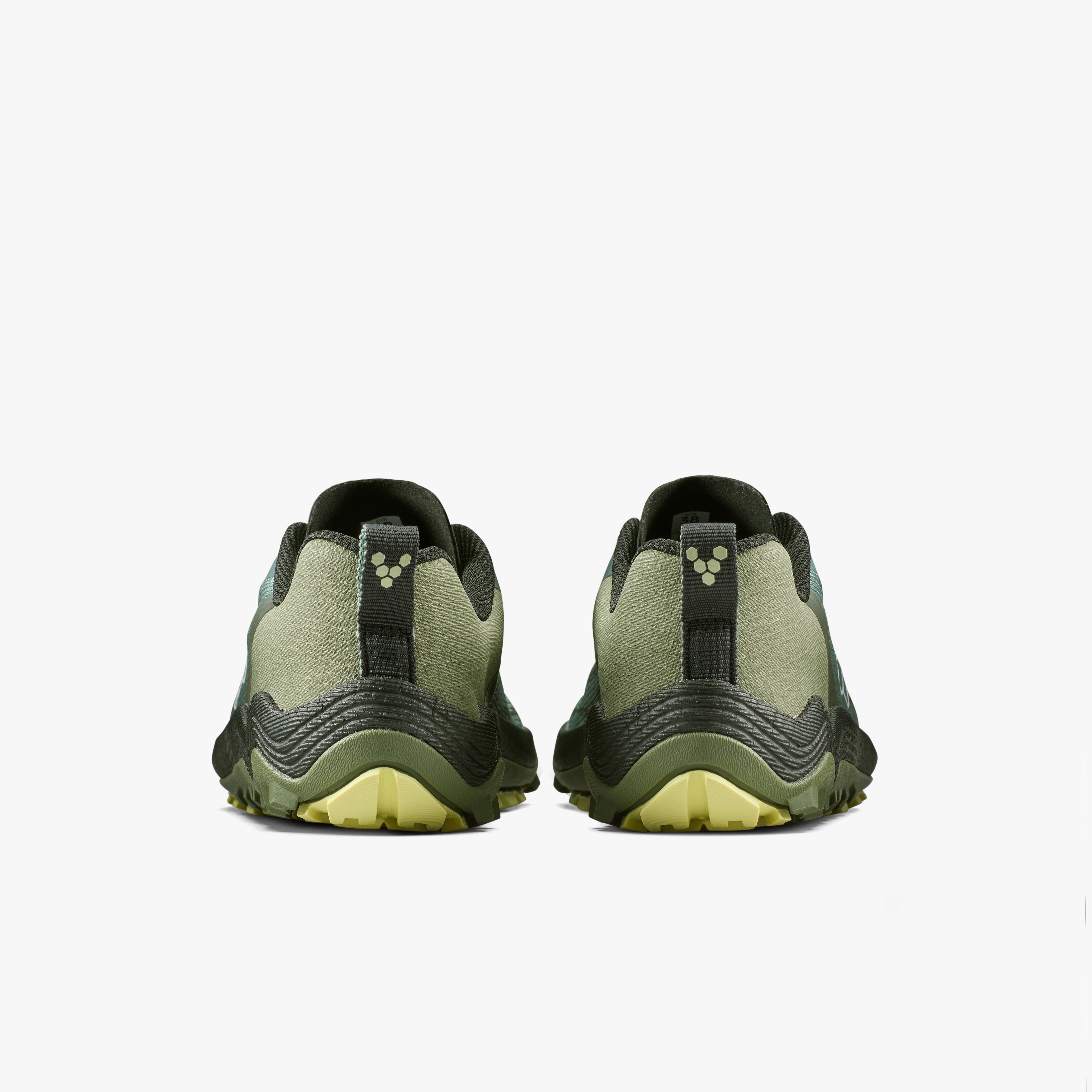 Vivobarefoot Primus Trail Flow Womens – Glacial Green, set bagfra