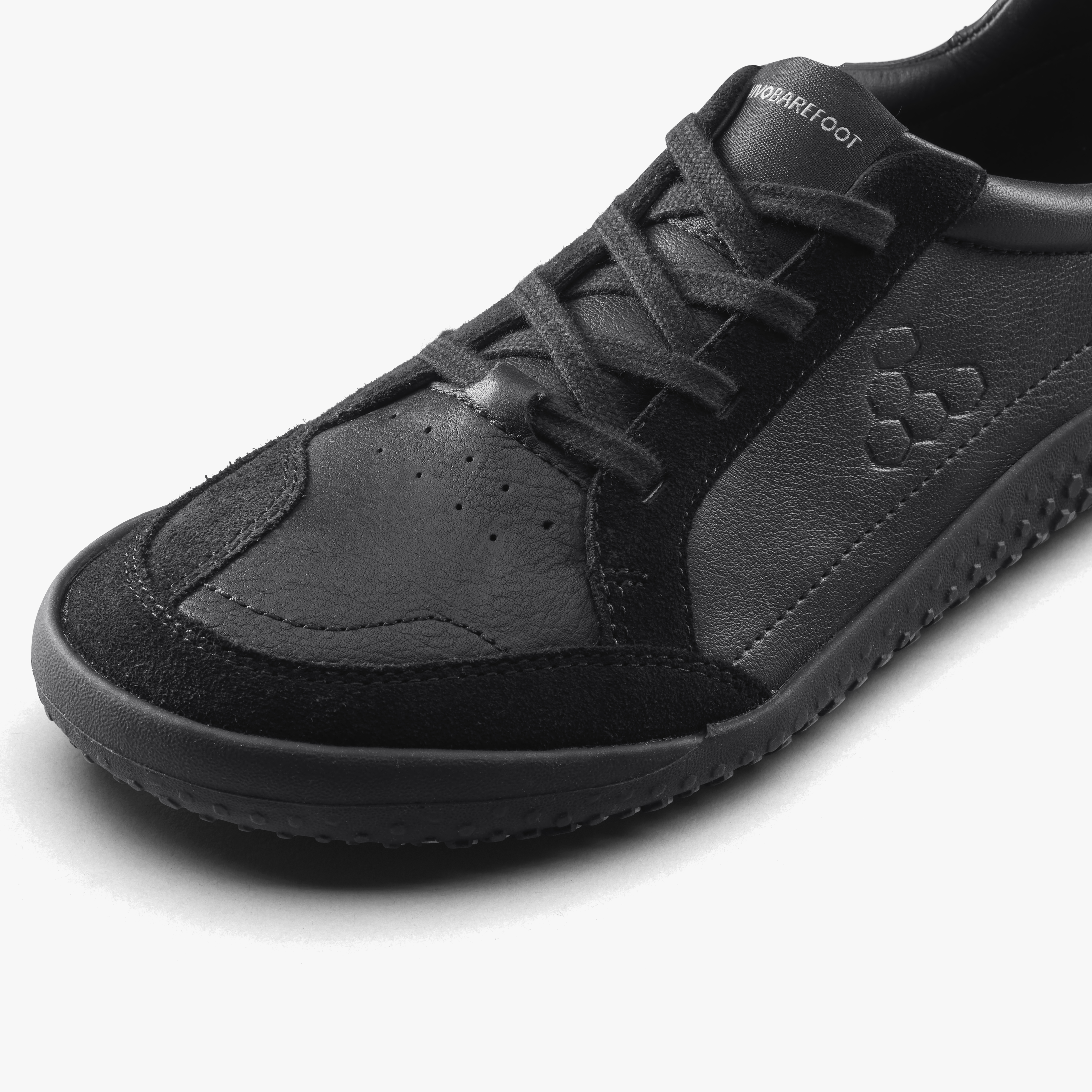 Vivobarefoot Gobi Sneaker School Juniors – Obsidian, nærbillede