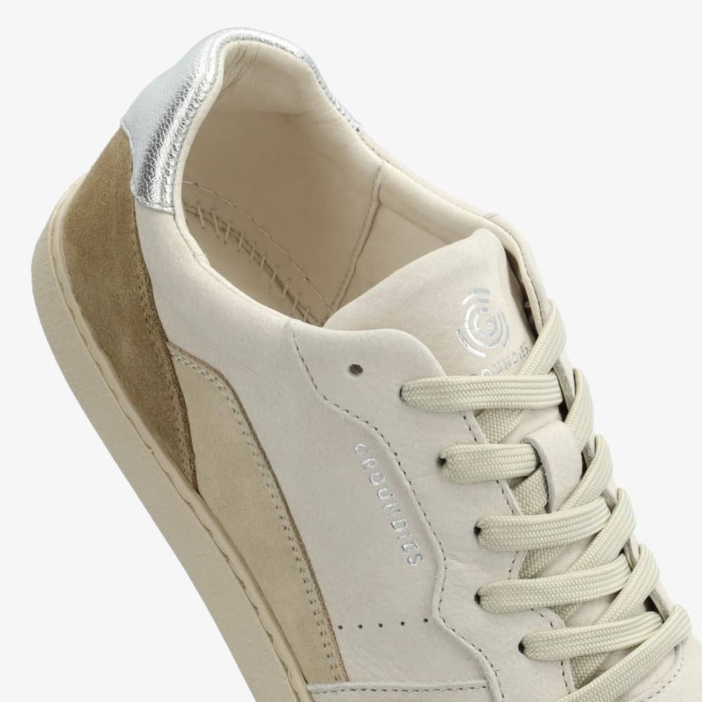 Groundies Nova Women – Beige/Silver