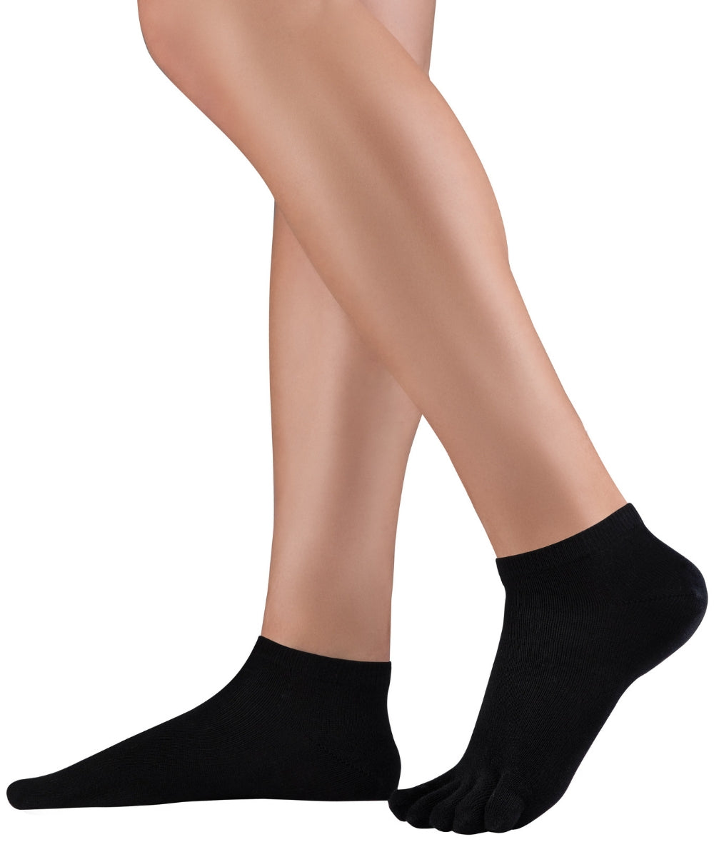 Knitido Dr. Foot Silver Sneaker — Toe socks