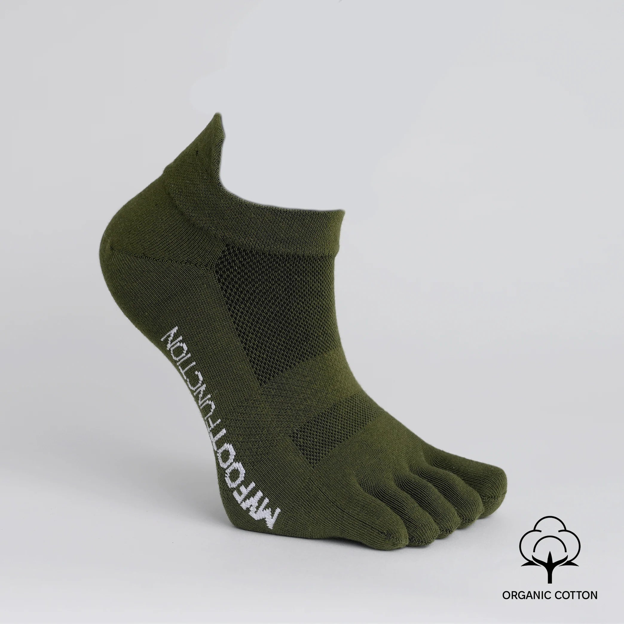 My Foot Function Tåsokker – No-Show Length – Mosswood