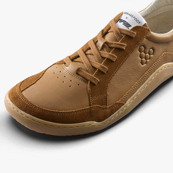 Vivobarefoot Gobi II Sneaker Premium Leather Mens – Tan