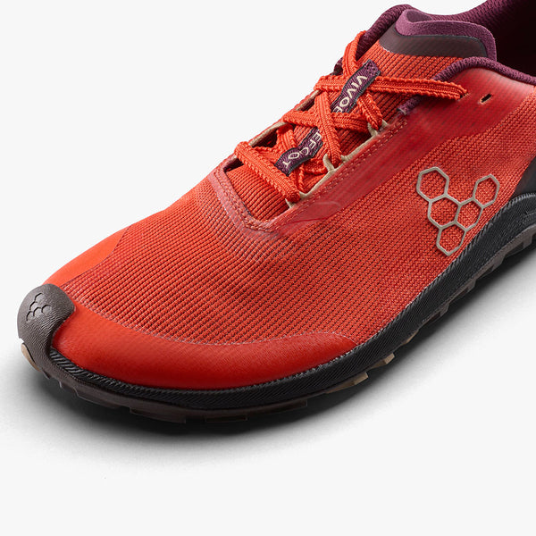 Vivobarefoot Primus Trail Flow Mens – Cherry Tomato
