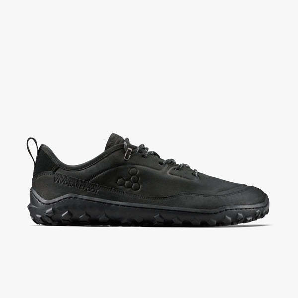 Vivobarefoot Tracker Leather AT Low II Mens – Obsidian