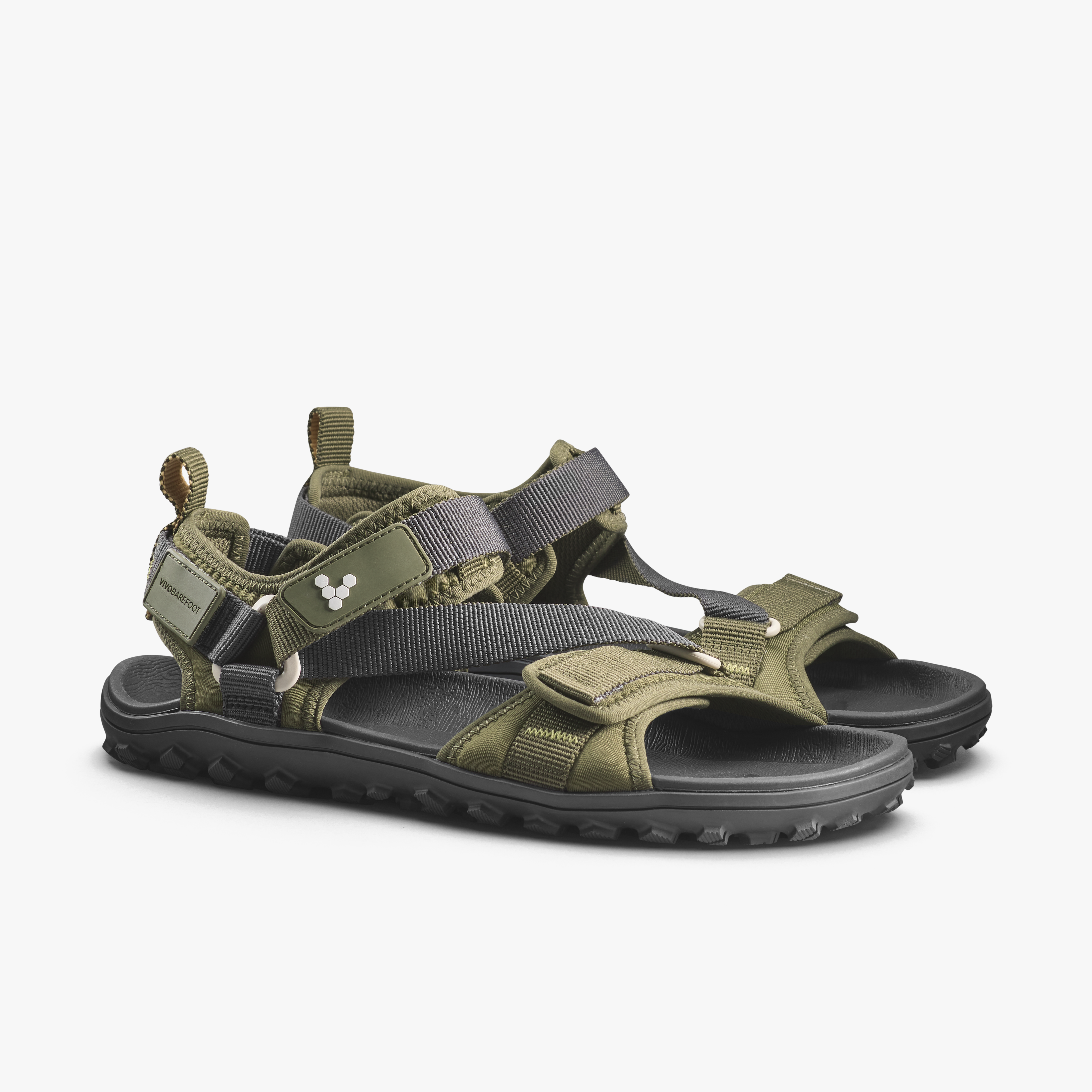 Vivobarefoot Tracker Ora Sandal Womens – Dark Olive, parvist