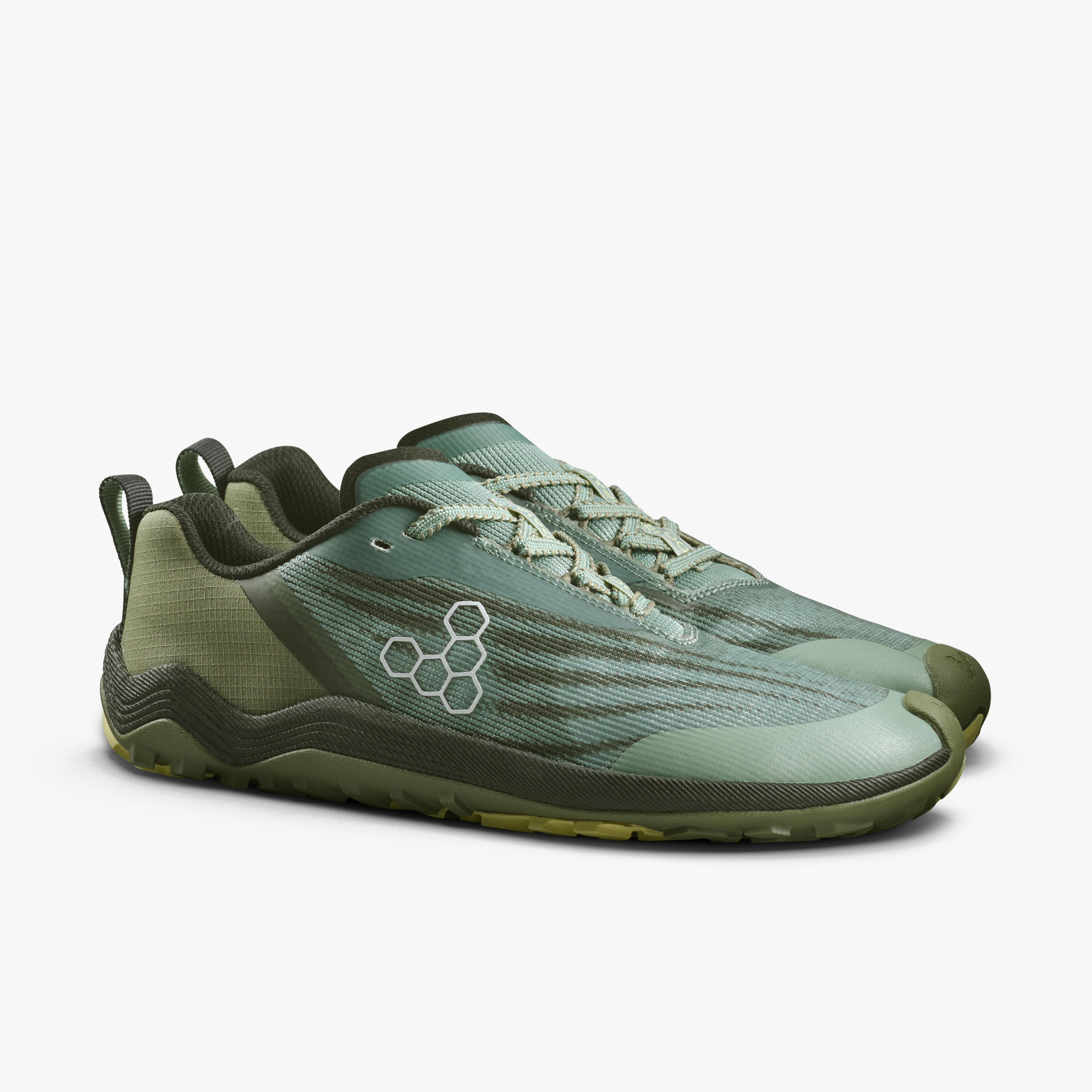 Vivobarefoot Primus Trail Flow Mens Glacial Green, parvist