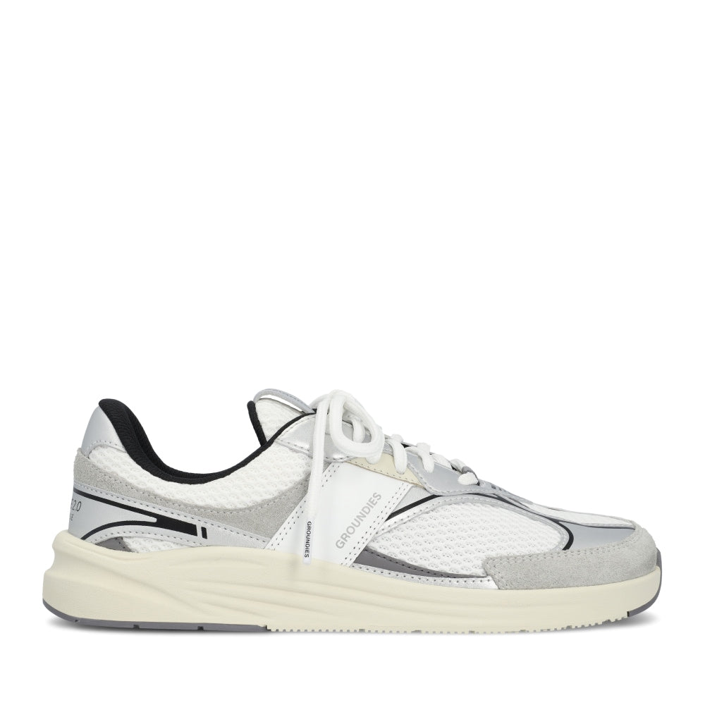 Groundies Starlite 2.0 Womens – White/Silver/Black, produktbillede