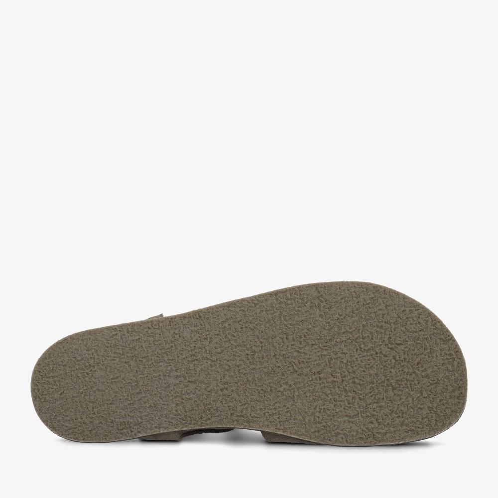 Groundies Catania Womens – Khaki, set oppefra