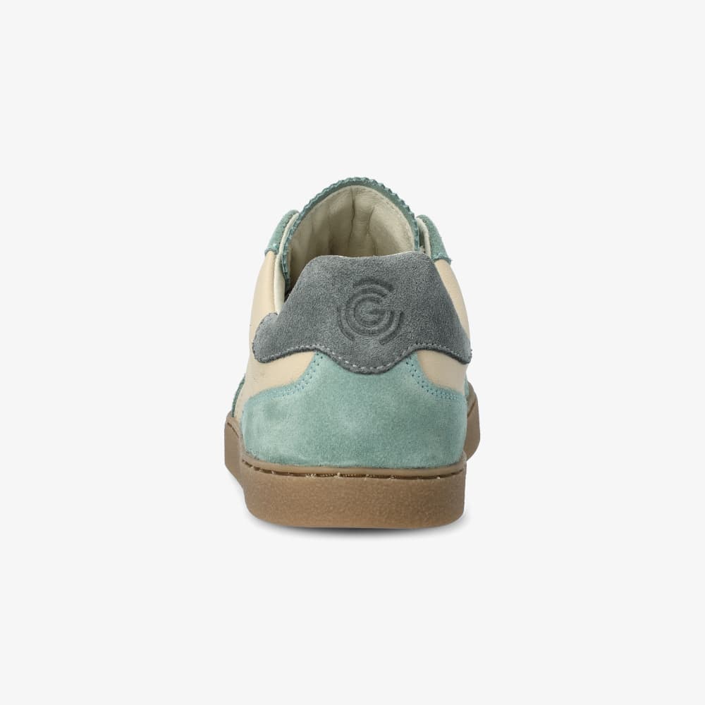 Groundies Panama Womens – Beige/Sage Green, på fod