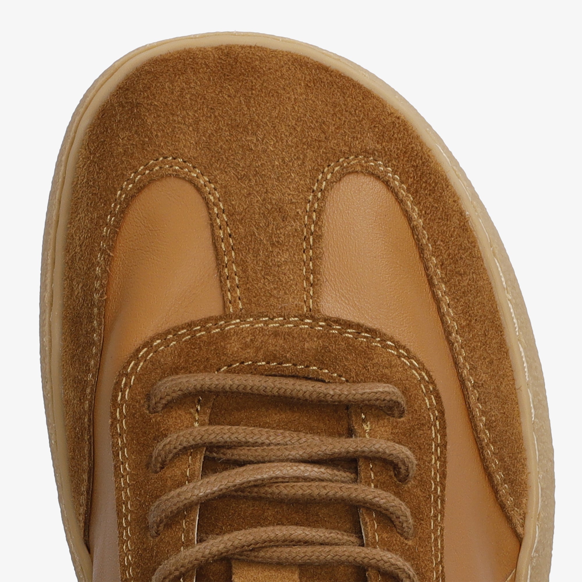 Groundies Panama Soft Mens – Caramel, på fod
