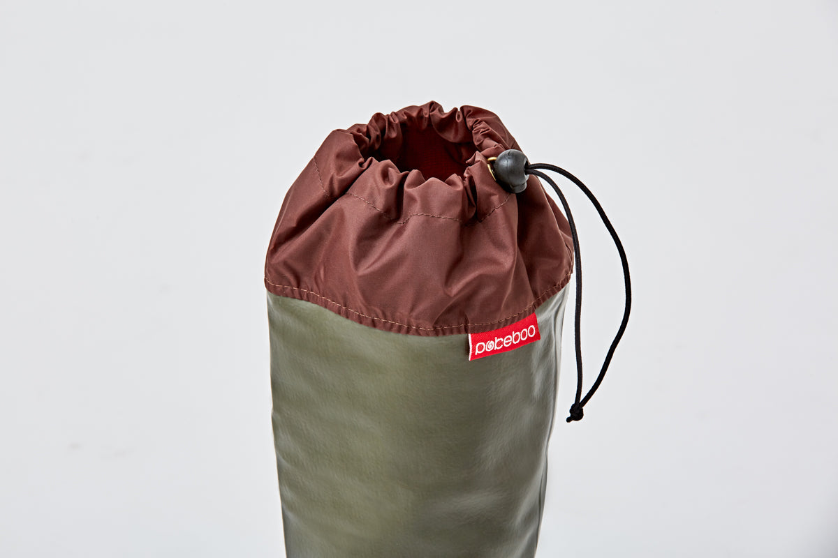 Pokeboo - Stivali di gomma pieghevoli - Cachi