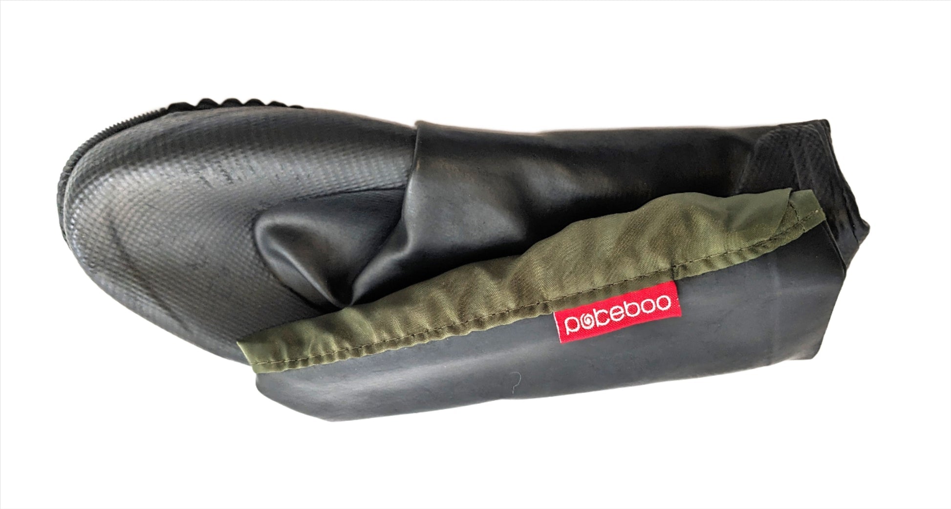 Pokeboo Tread – Stivali di gomma pieghevoli – Nero / Verde