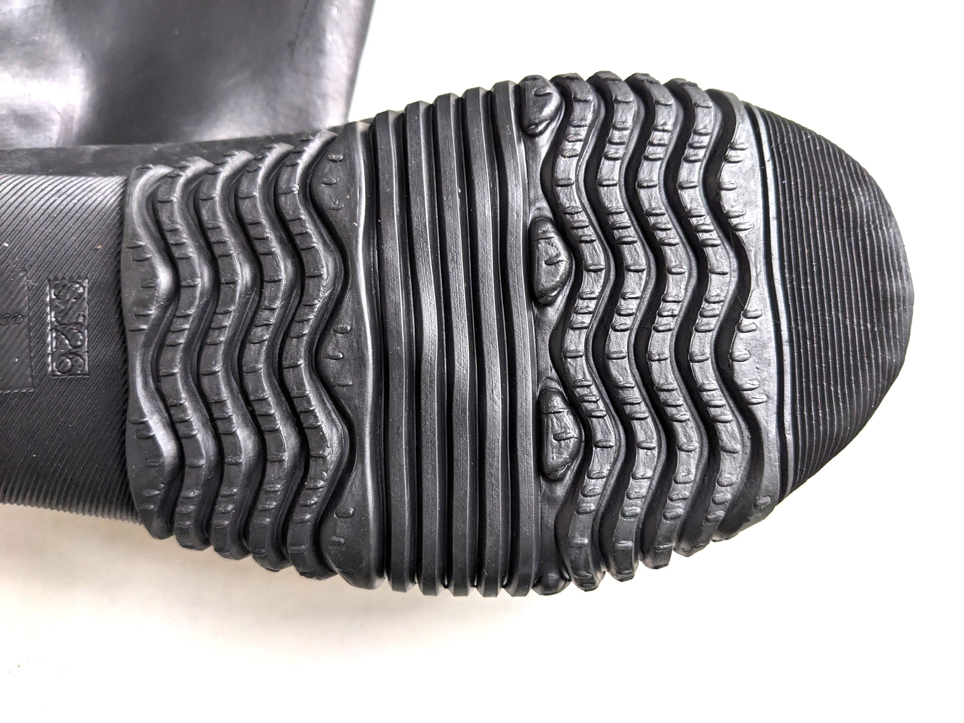 Pokeboo Tread – Stivali di gomma pieghevoli – Nero / Verde