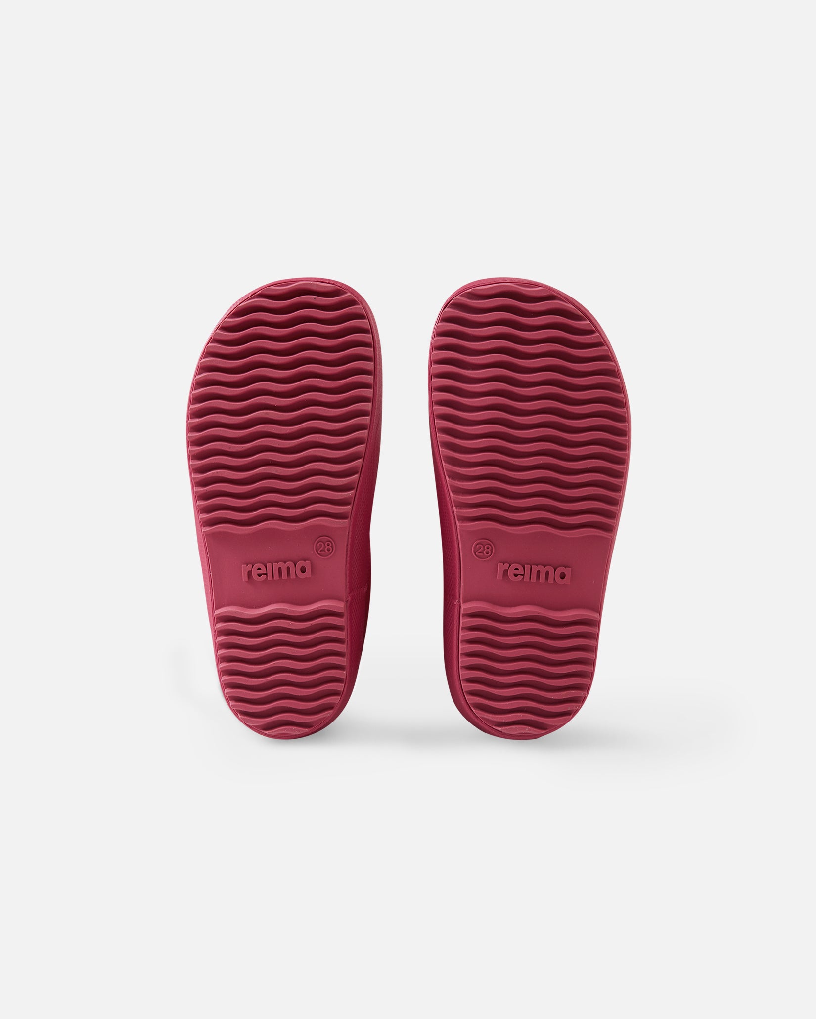 Reima Thermo-Ankka – Cranberry – såler set ovenfra