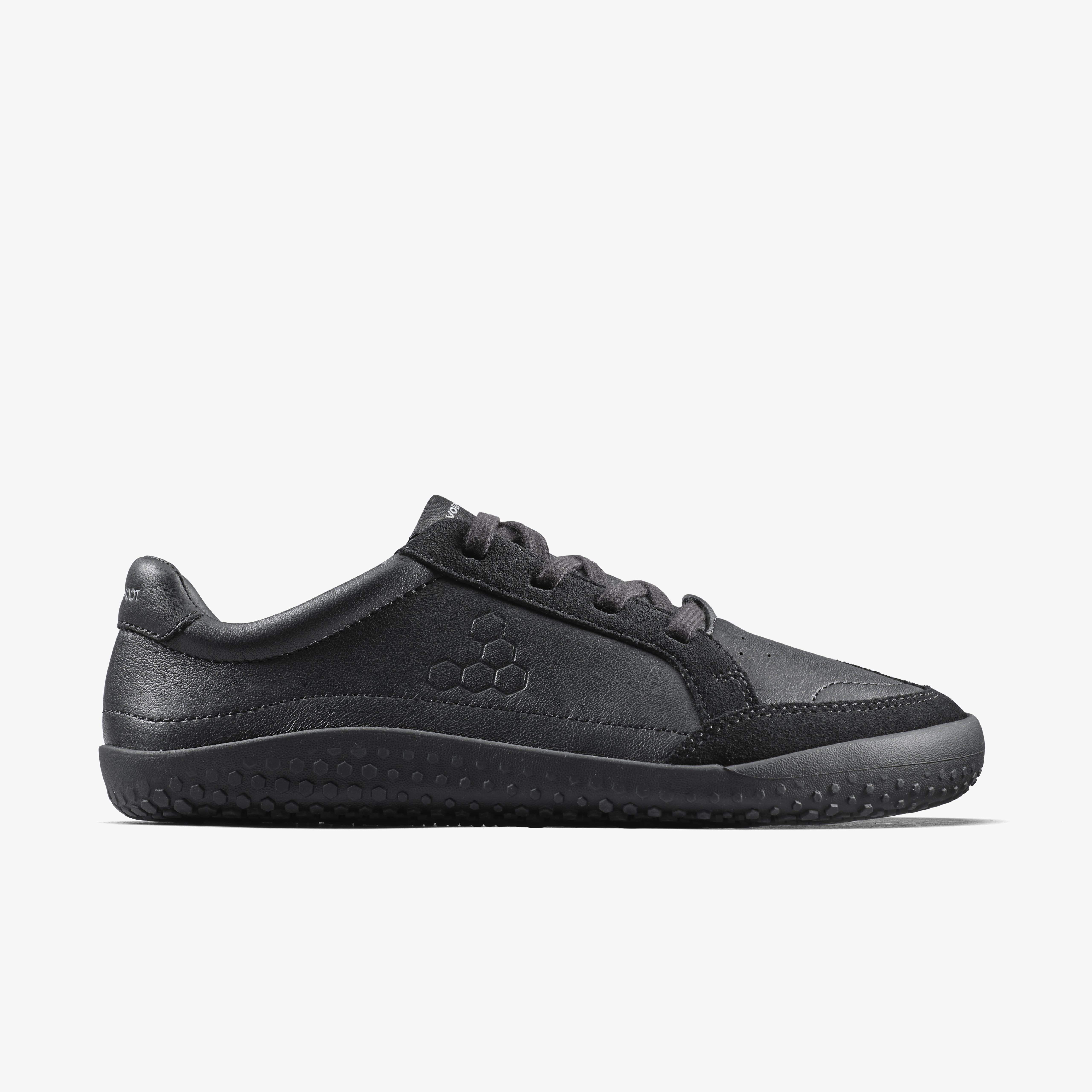 Vivobarefoot Gobi Sneaker School Juniors – Obsidian, set fra siden