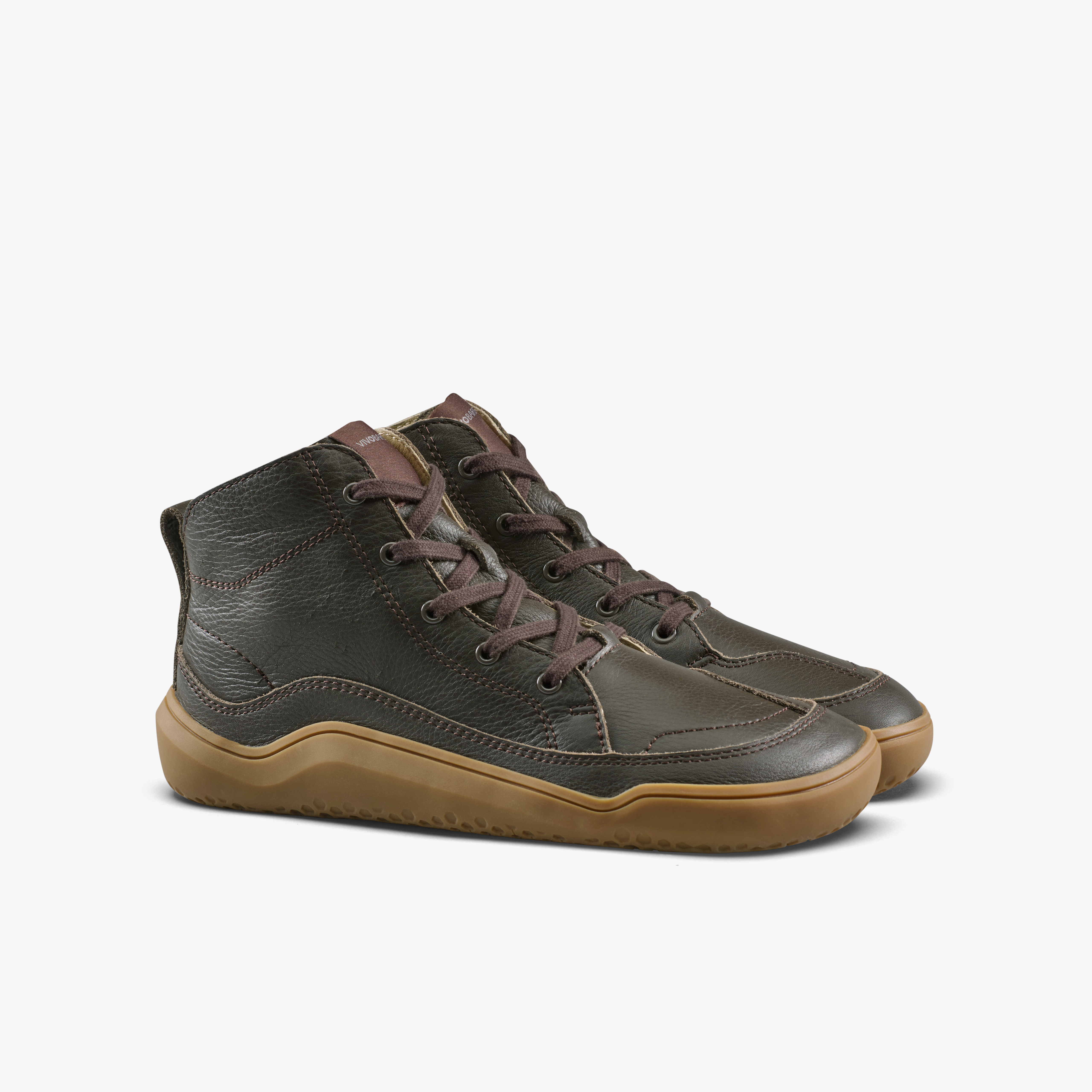 Vivobarefoot Gobi Boot Juniors barfodssko til børn i farven bracken, par