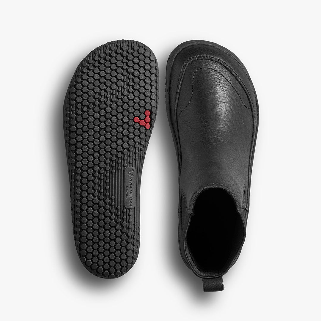 Vivobarefoot Gobi Chelsea Kids – Obsidian