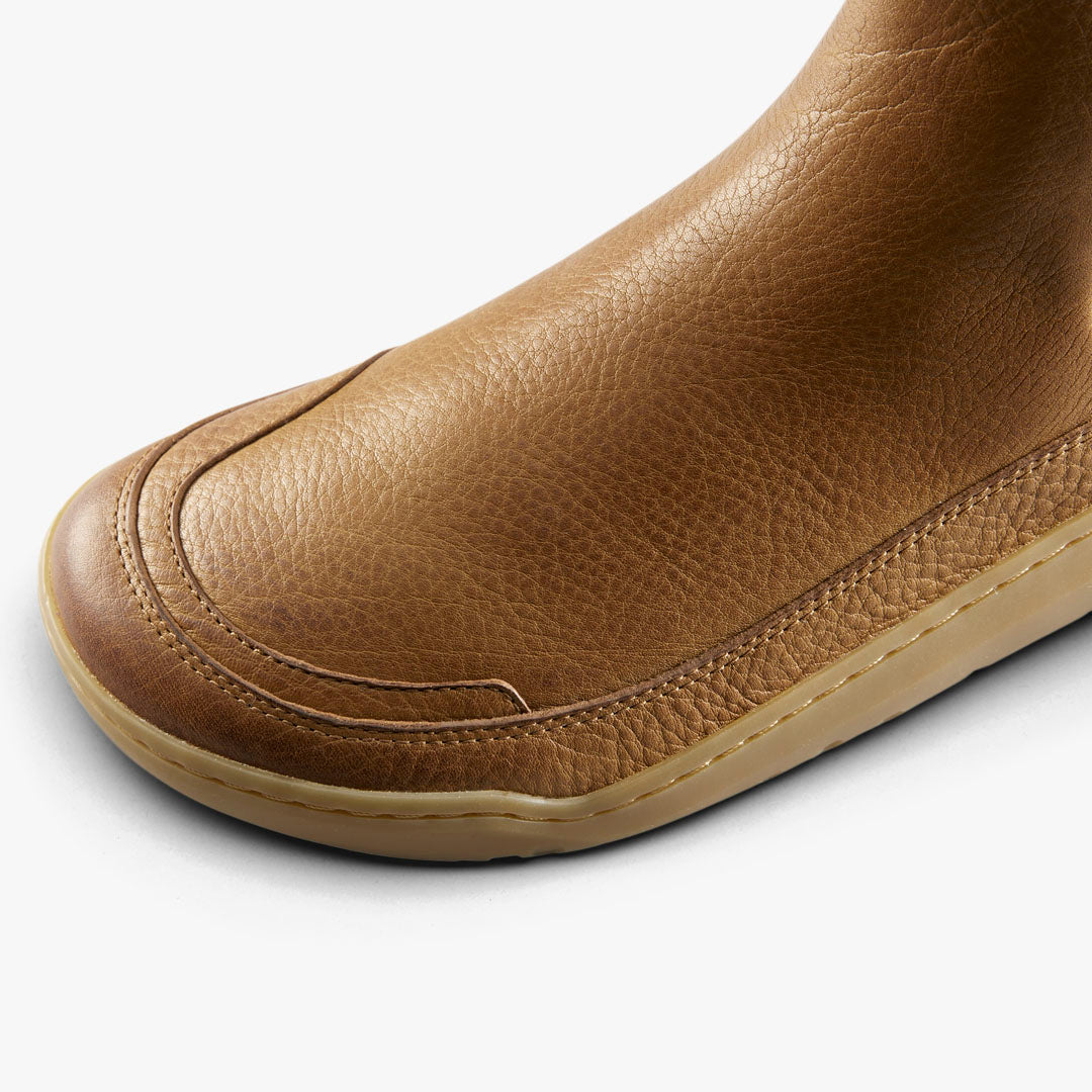 Vivobarefoot Gobi Chelsea Warmlined Uomo - Marrone Chiaro