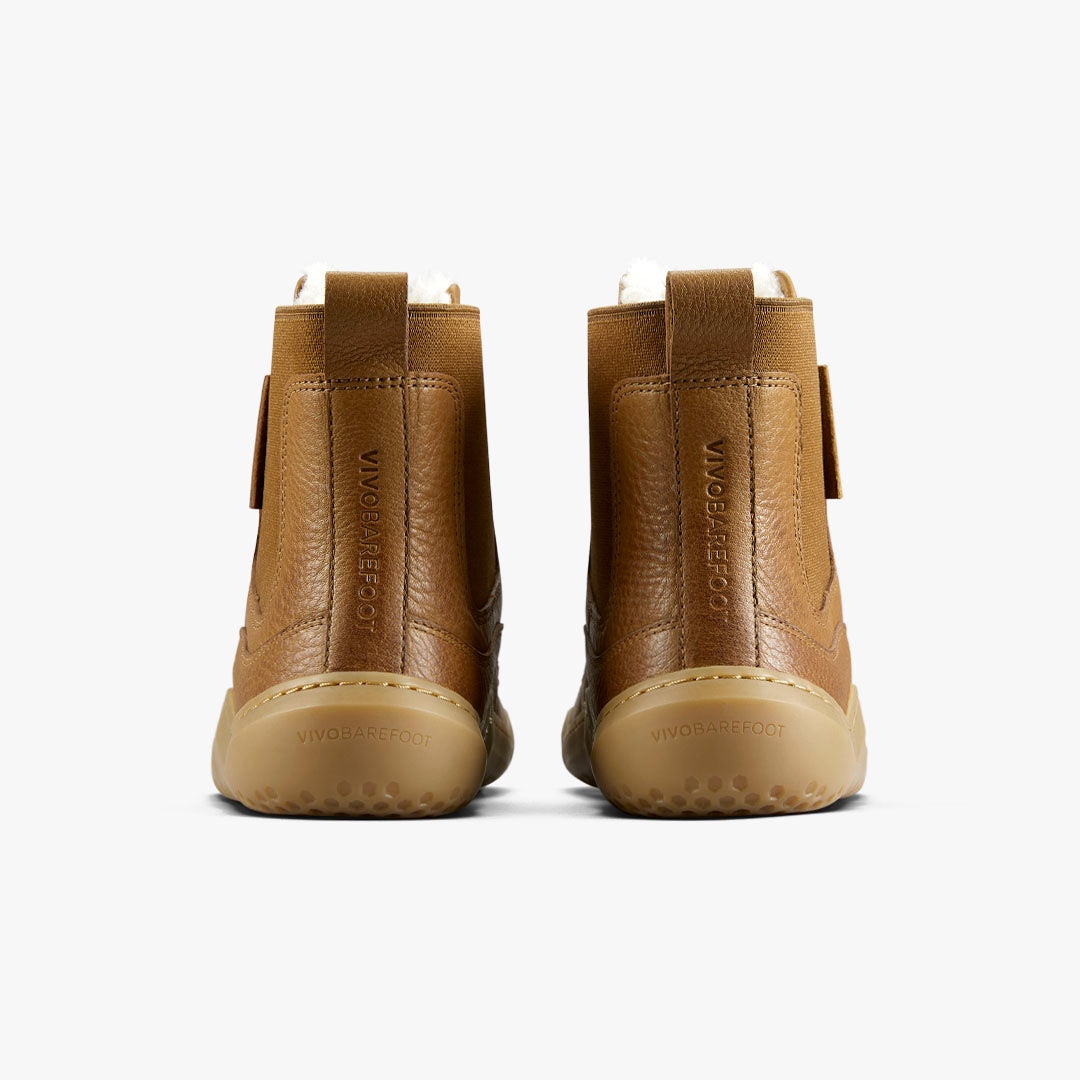 Vivobarefoot Gobi Chelsea Warmlined Uomo - Marrone Chiaro