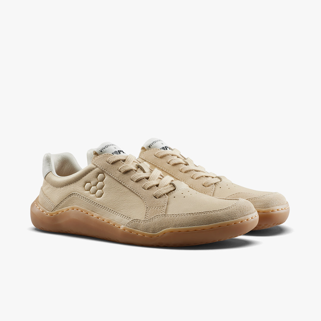 Vivobarefoot Gobi II Sneaker Premium Leather Mens – Desert Sand