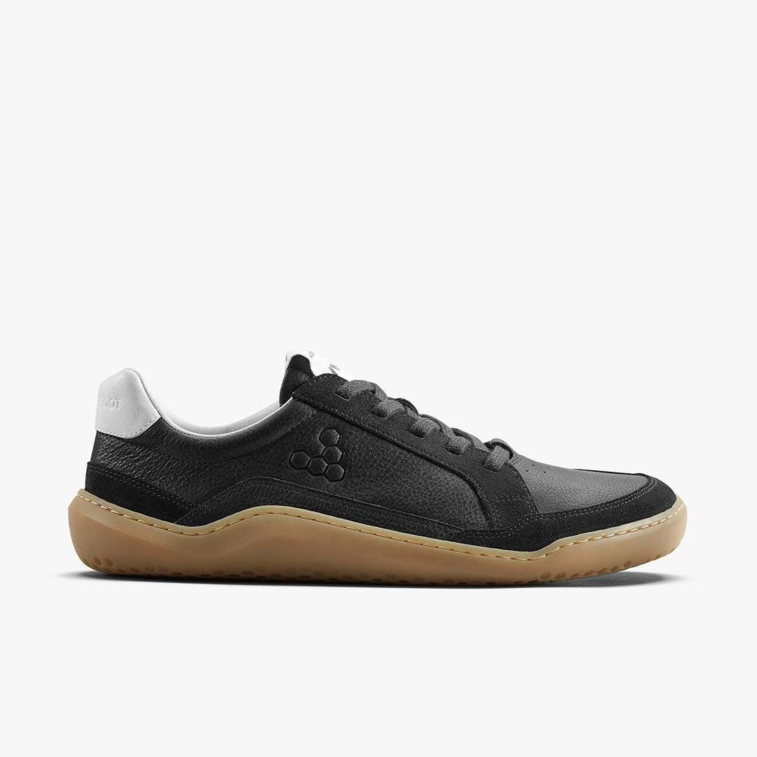 Vivobarefoot Gobi II Sneaker Premium Leather Womens – Obsidian