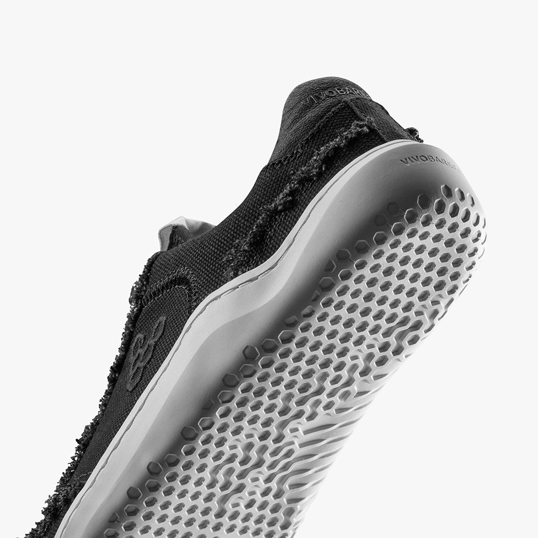 Vivobarefoot Gobi Sneaker Canvas Womens – Obsidian