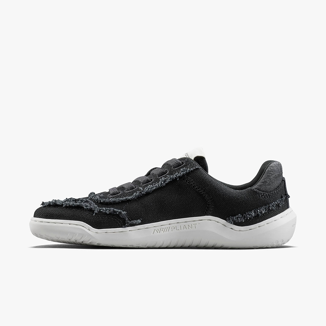 Vivobarefoot Gobi Sneaker Canvas Womens – Obsidian