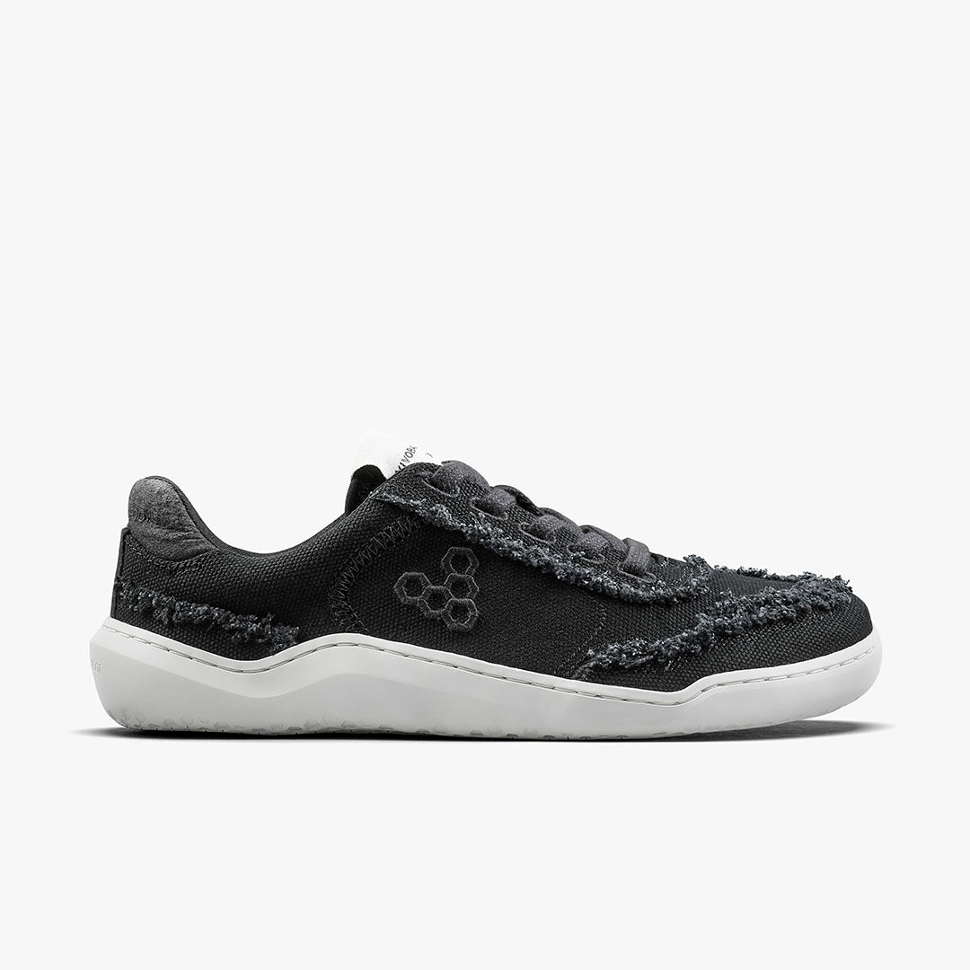Vivobarefoot Gobi Sneaker Canvas Womens – Obsidian