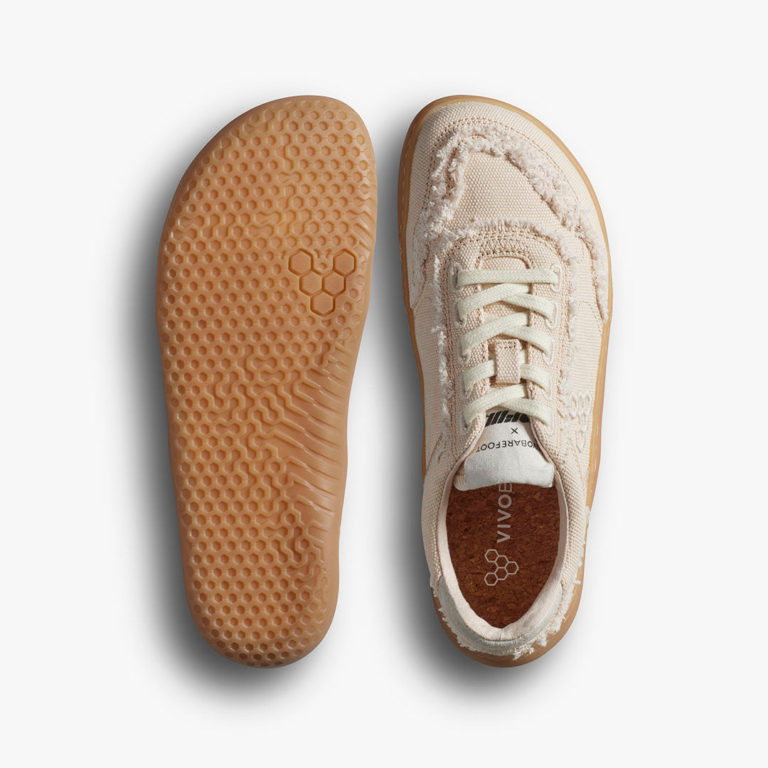 Vivobarefoot Gobi Sneaker Canvas Womens – Rose