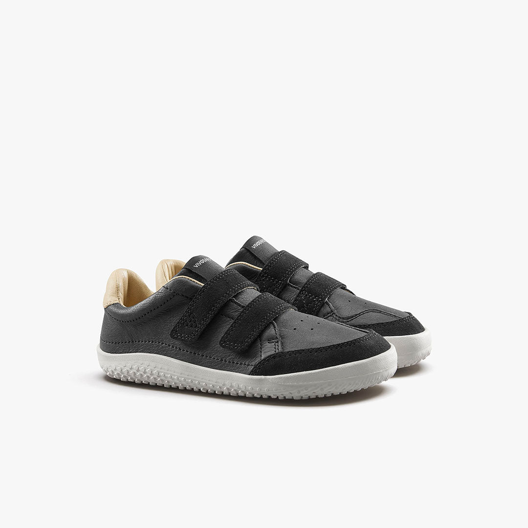 Vivobarefoot Gobi Sneaker Kids – Obsidian