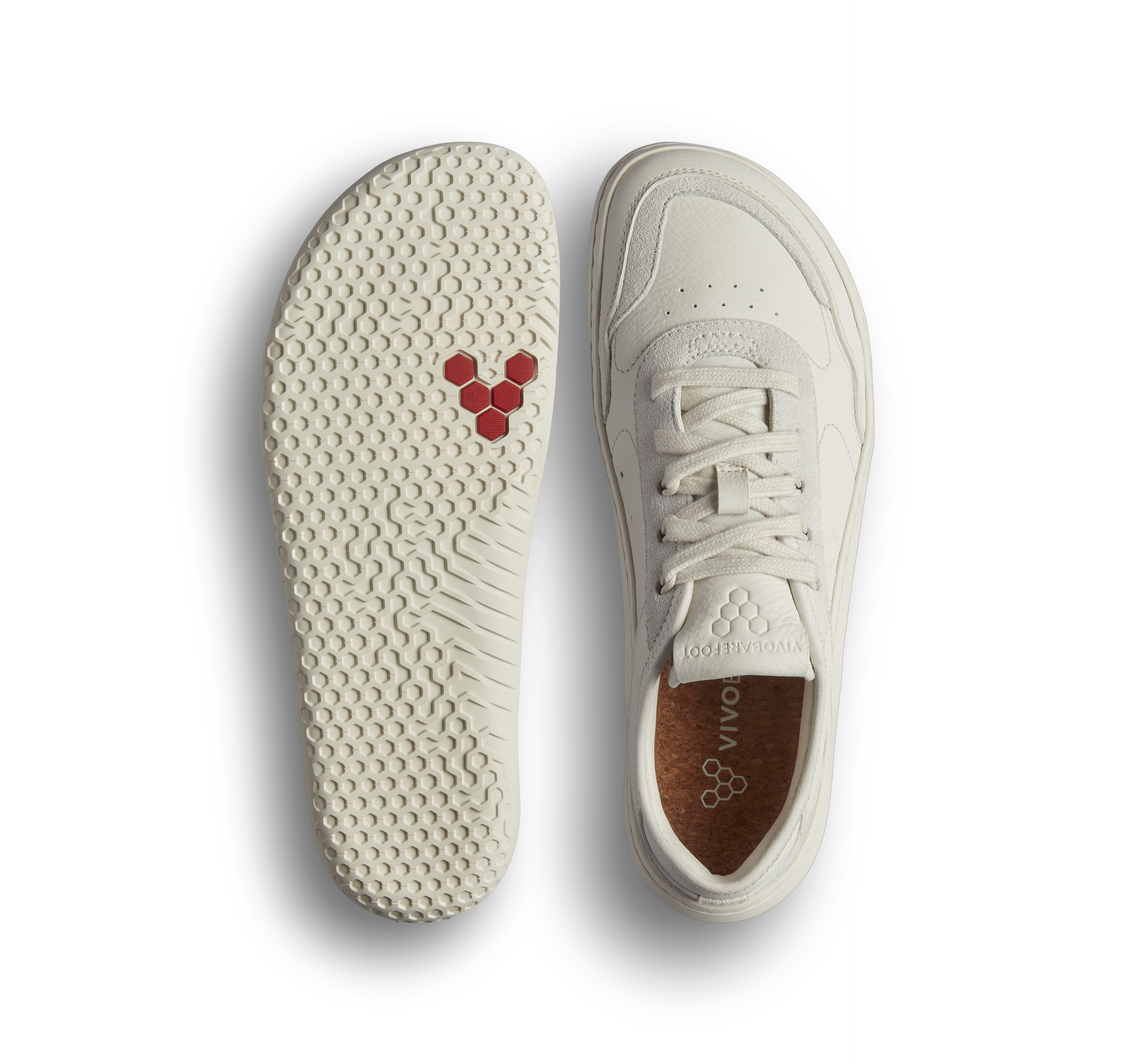 Vivobarefoot Gobi Sneaker in pelle Donna – Limestone