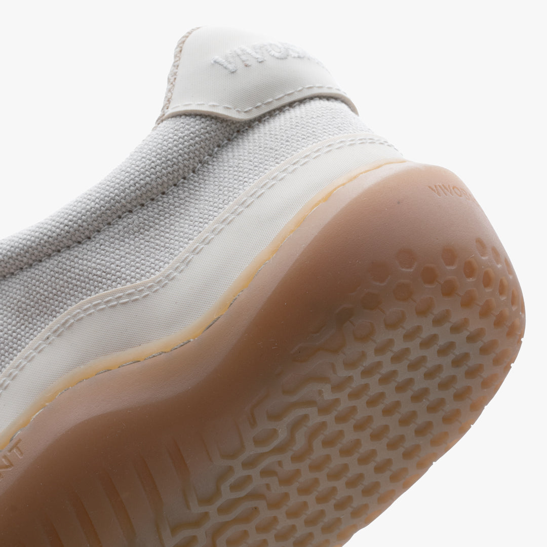 Vivobarefoot Gobi Sneaker Premium Canvas Donna - Cemento
