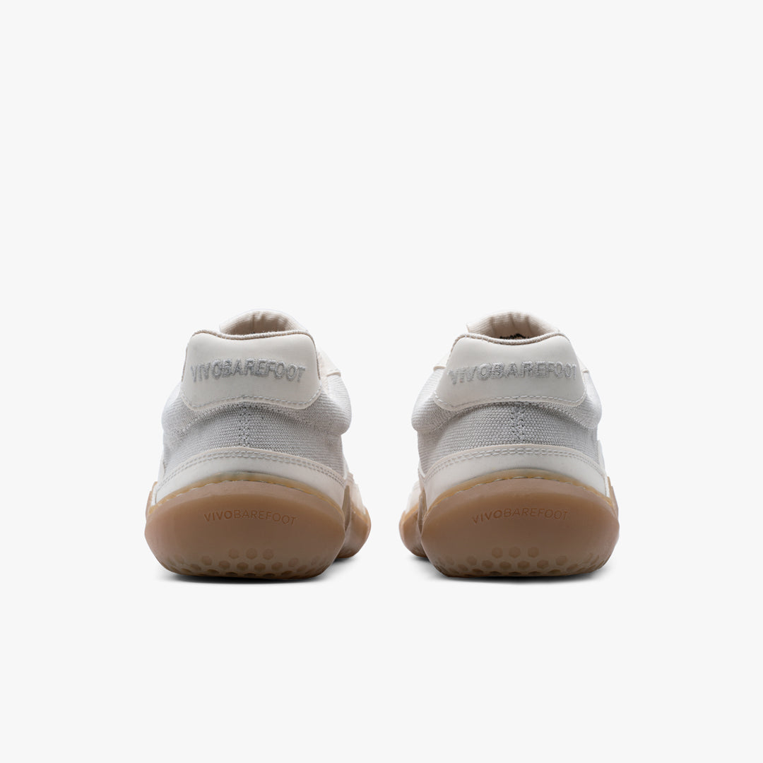 Vivobarefoot Gobi Sneaker Premium Canvas Donna - Cemento