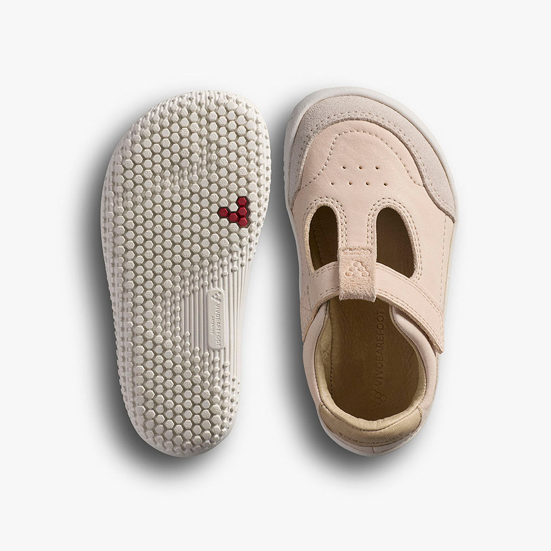 Vivobarefoot Gobi T-Bar Toddlers – Rose