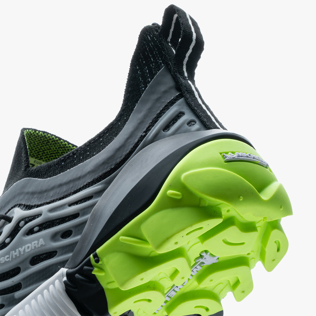 Vivobarefoot Hydra ESC Uomo – Ossidiana / Giallo sicurezza
