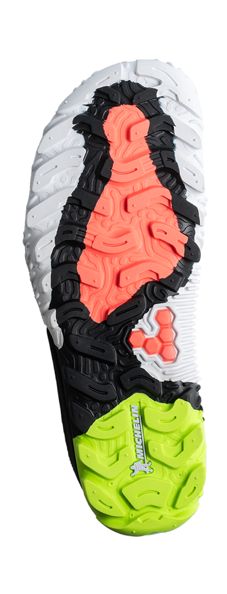 Vivobarefoot Hydra ESC Uomo – Ossidiana / Giallo sicurezza