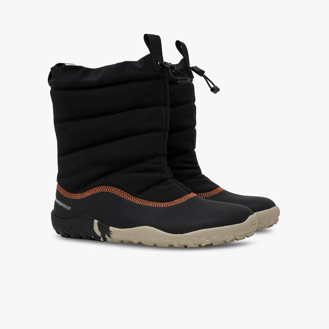 Vivobarefoot Lumi FG Juniors – Obsidian/Grey