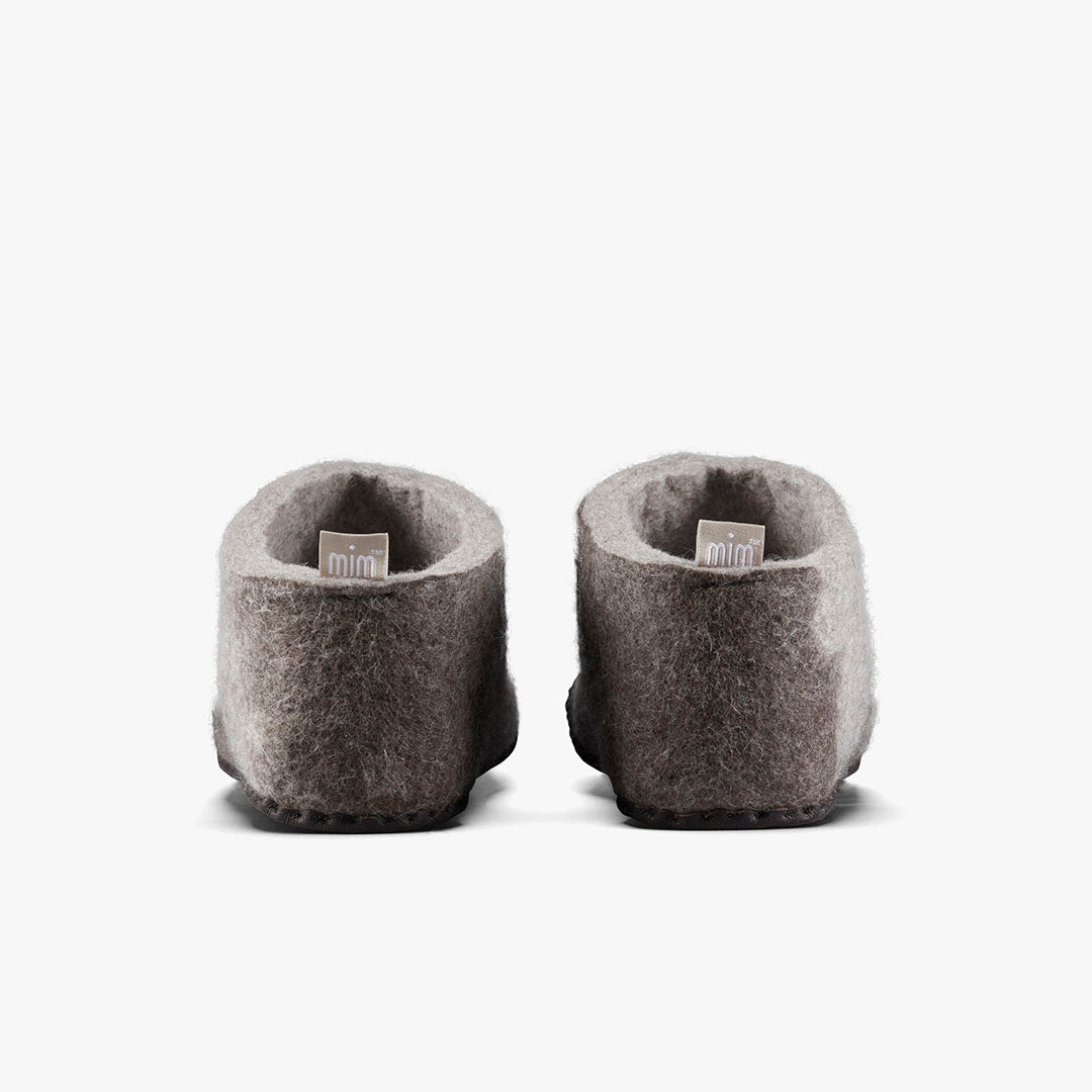 Vivobarefoot MIM Felt Slipper II – Falcon