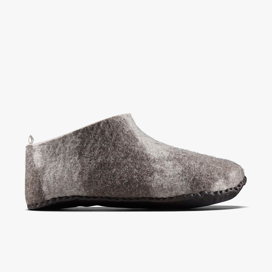 Vivobarefoot MIM Felt Slipper II – Falcon