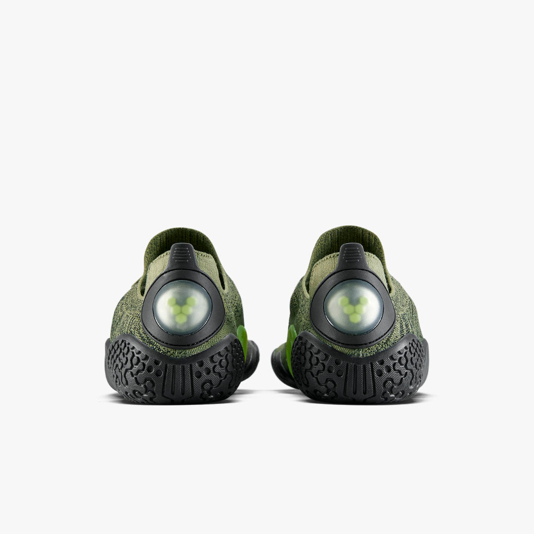 Vivobarefoot Motus Flex Womens – Forest Green / Acid Lime
