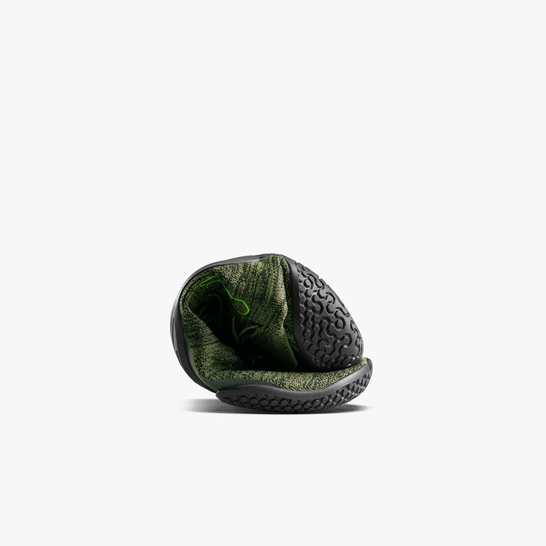 Vivobarefoot Motus Flex Womens – Forest Green / Acid Lime